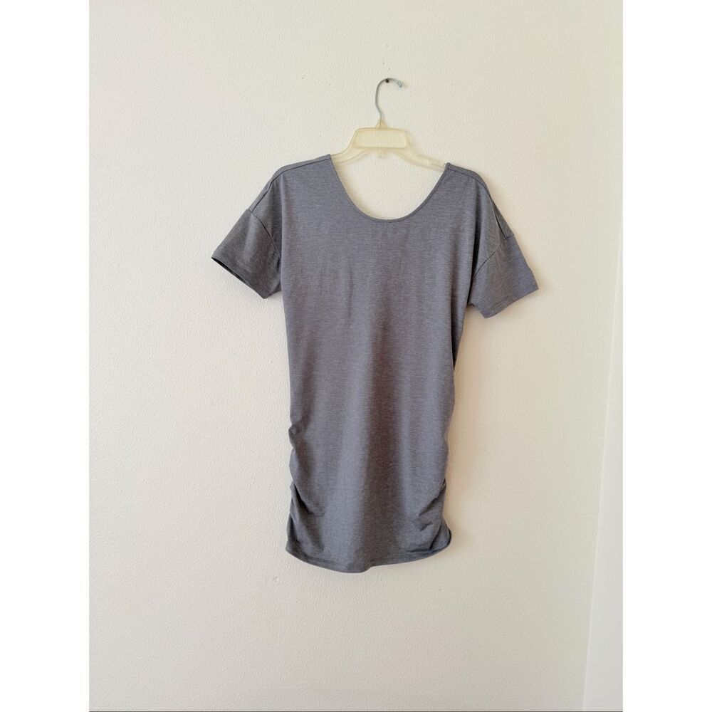 Lucy scoop neck Maternity striped shirt size Small